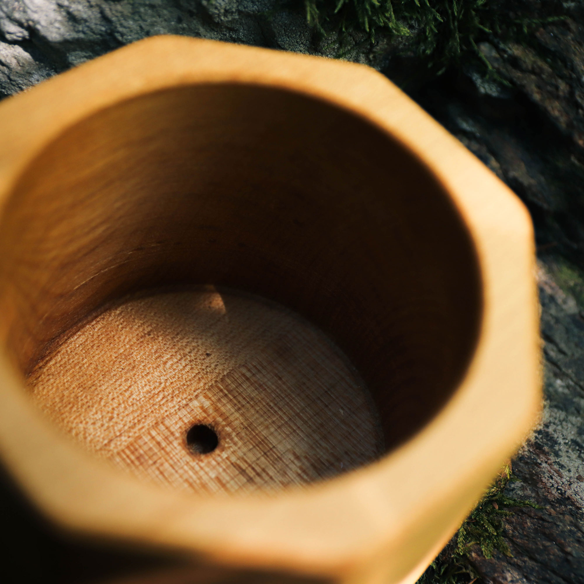 8-eckige Ahornholz-Dose – Bild 4