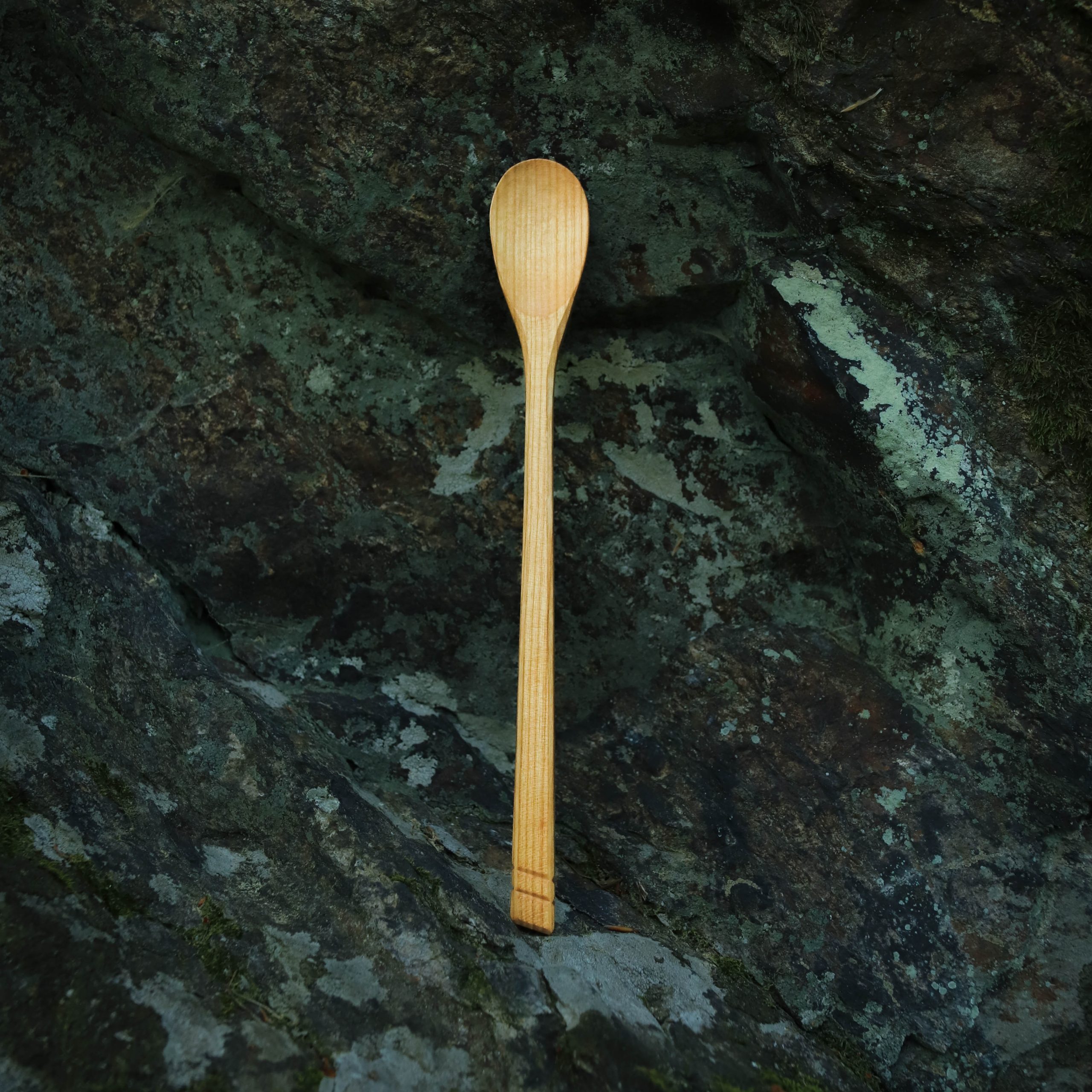 Handgeschnitzter Kochlöffel - Form Nr.02 – Bild 6