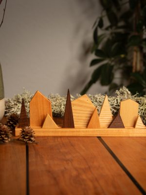 Holz-Steckdorf