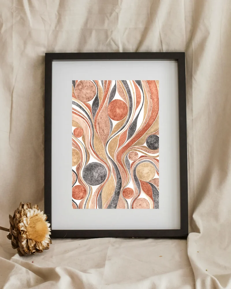 Kunstdruck Erdgemälde Nr. 03